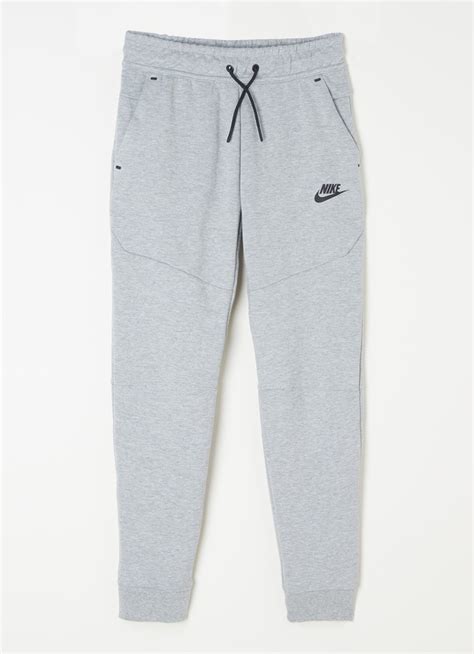 nike tech fleece joggingbroek grijs zwart